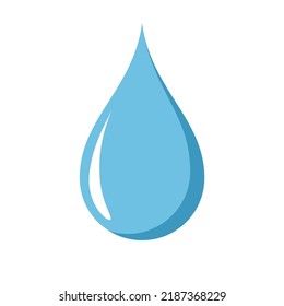 Dripping Drop Water Icon Stock Vector (Royalty Free) 2187368229 ...