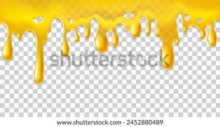 Dripping honey background. Graphic concept for your design