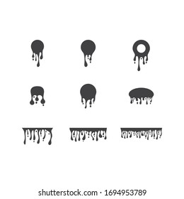 Design der Vektorillustration von Driving Liquid Icon