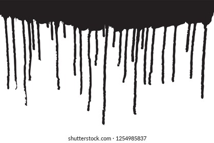 Dripping paint background