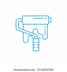 pingando pinta ícone ícone sinal vetor