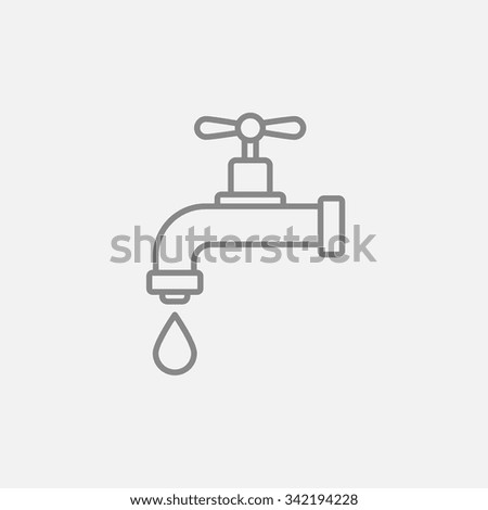 Similar – Tap with Water Flowing Strongly