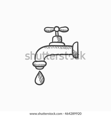 Similar – Tap with Water Flowing Strongly