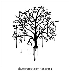 The Dripping Tree (vector)