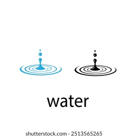  Gotejamento de água splatter animação. Animação de queda de gotículas de água. Queda de umidade