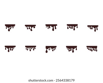 Drips Liquid Chocolate Element Set