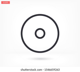 drive cd vector graphics of icon 10 bonds design