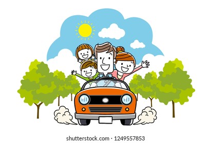 Drive with family