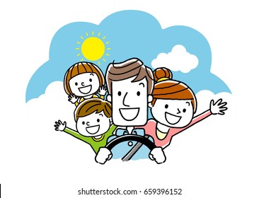 Conducir con la familia
