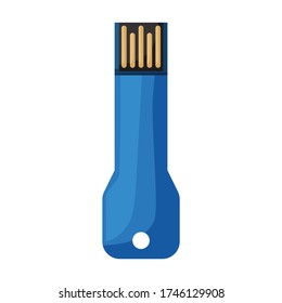 Laufwerk Flash Vektor Icon.Cartoon Vektor Icon isoliert auf weißem Hintergrund Laufwerk Flash.