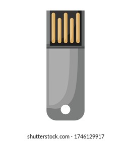 Laufwerk Flash Vektor Icon.Cartoon Vektor Icon isoliert auf weißem Hintergrund Laufwerk Flash.