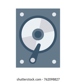 Drive Flat Icon Stock Vector (Royalty Free) 762098827 | Shutterstock