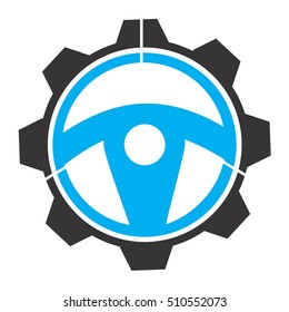 drive gear vector logo