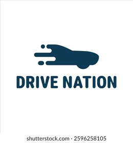 Drive Nation Logo design vector