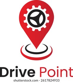 Drive Point Automotive Location Navigation Logo
