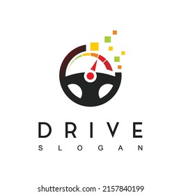 Drive Tech Logo Online Driver Icon Stock Vector (Royalty Free ...