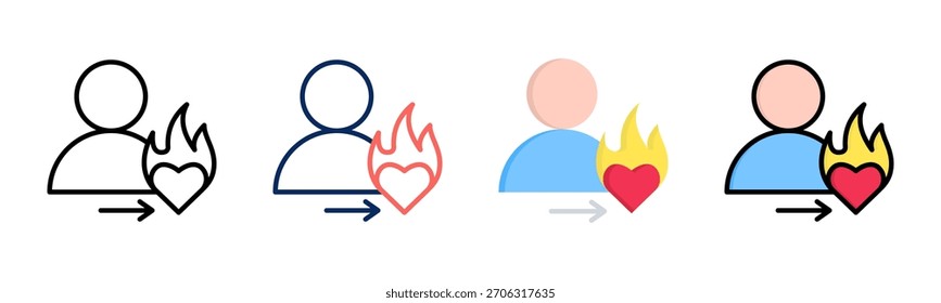 Drive From Within ícone definir coleção de vários estilos