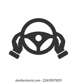 Driver car icon. Driving ilustration vector illustration.