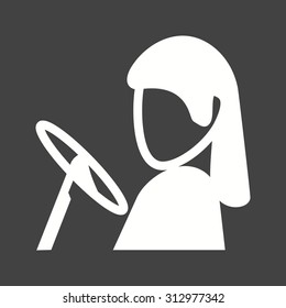 Driver, car, steering icon vector image. Can also be used for professionals. Suitable for web apps, mobile apps and print media.