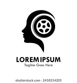 Driver design logo template illustration