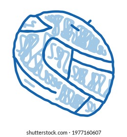 driver helmet sketch icon vector. Hand drawn blue doodle line art driver helmet sign. isolated symbol illustration