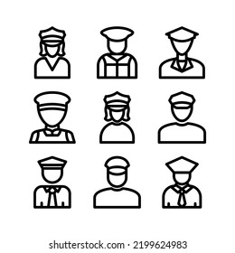 icono de controlador o logotipo símbolo de signo aislado ilustración vectorial - Colección de iconos vectoriales de estilo negro de alta calidad
