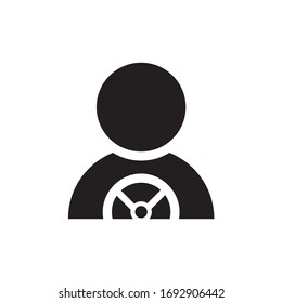 DRIVER ICON , STEERING ICON VECTOR