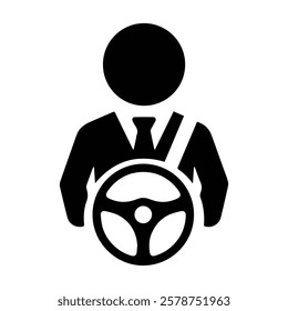 driver icon with white background