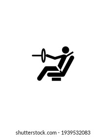 Treiber-Symbol, Vektorsymbol mit der besten Bildqualität.
