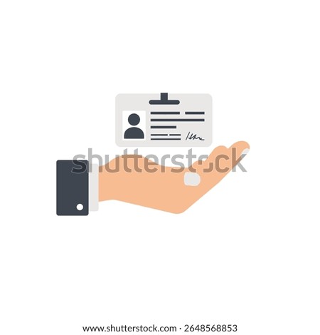 Driver ID Card Clip art for Documents and Forms