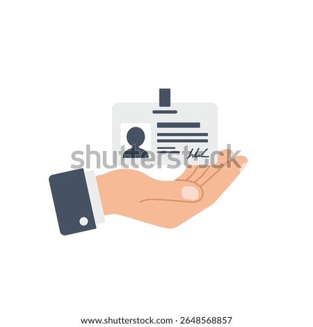 Driver ID Card Clip art for Documents and Forms