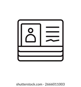 driver id icon collection .design style with background
