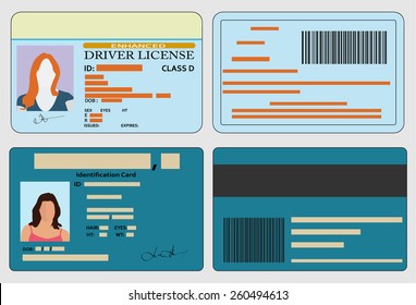 Driver license and identification card