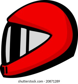 driver or motorcyclist helmet