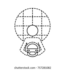 driver at steering wheel autonomous design