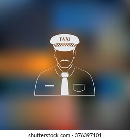 Driver, taxi, icon