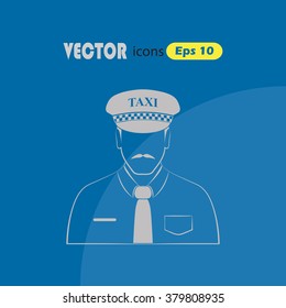 Driver, taxi, icon
