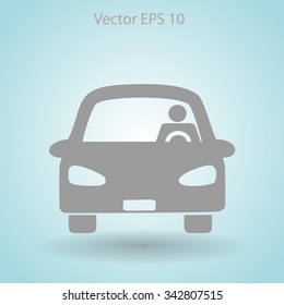 driver vector icon
