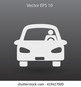 driver vector icon