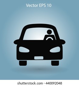 driver vector icon