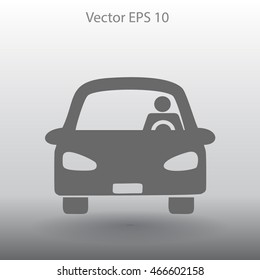 driver vector icon