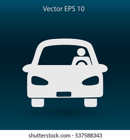 driver vector icon
