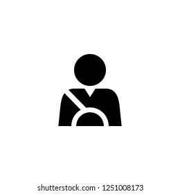 driver vector icon. driver sign on white background. driver icon for web and app