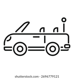 Robotaxi sin conductor transporta pasajeros en una ciudad futurista