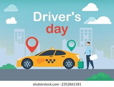 Drivers day driving school Dia do motorista celebration car taxi booking