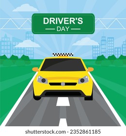 Drivers day driving school Dia do motorista celebration car taxi booking