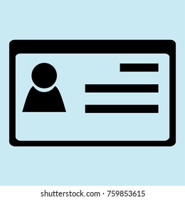 driver's license icon