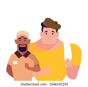 drivers persons design, Worker professional working occupation job corporate employee and service theme Vector illustration