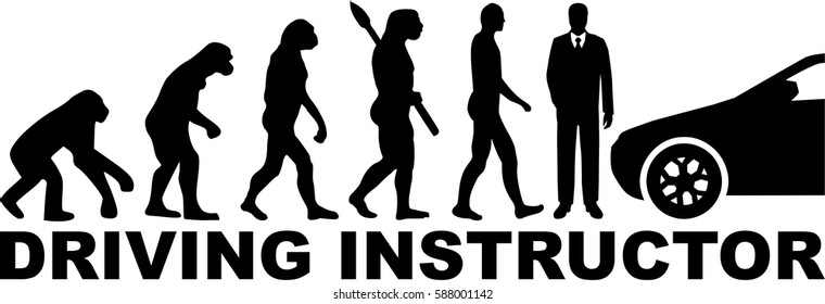 Driving instructor evolution with job title
