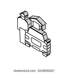 driving Lessons for teens isometric icon vector. driving Lessons for teens sign. isolated symbol illustration